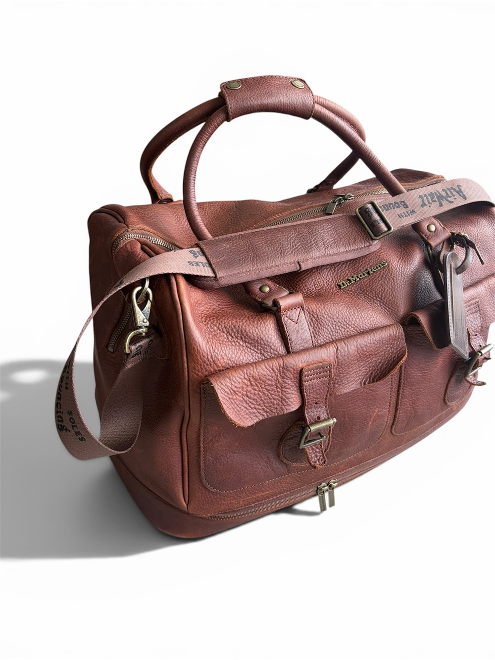 Dr. Martens Weekender Ambassador Leather Duffel Bag